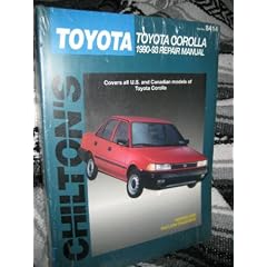 Chilton's Toyota Corolla 1990-93 Repair Manual (Chilton's Repair Manual (Model Specific))