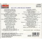 All in a Musical Family by Laszlo Varga, Johann Christian Bach, Johann Sebastian Bach, Wilhelm Friedemann Bach, and Andrea Gabrieli