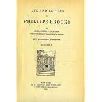 Life and letters of Phillips Brooks, book cover