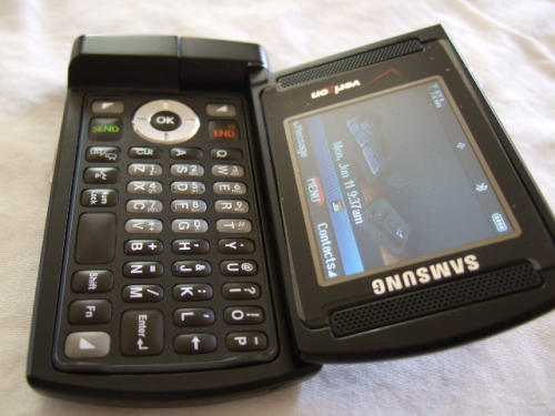 Samsung U740 Alias Black Phone