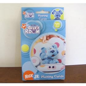 Nick Jr. BLUE'S ROOM Playing Cards by