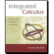 Integrated Calculus: Calculus with Precalculus and Algebra by Laura Taalman