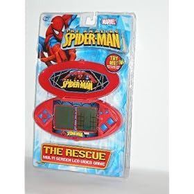 Marvel the Amazing Spider-man the Rescue Multi Screen LCD Video Game