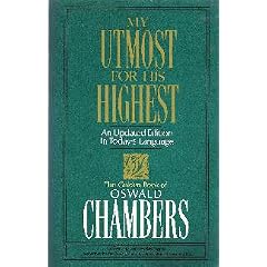 My Utmost for His Highest