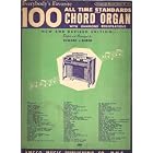 Buy 100 All Time Standards for Chord Organ with Hammond Registrations (Everybody's Favorite,... by Edward J. Burns