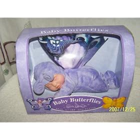 Anne Geddes Purple Baby Butterfly (10) by Anne Geddes