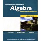 Elementary and Intermediate Algebra - Concepts and Applications, Vol II (Custom Edition... by  Bittenger, Ellenbogen, and Johnson