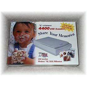Visioneer 4400 USB Flatbed Scanner