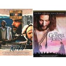 Visual Bible: Acts & John 4-Disc Set by 