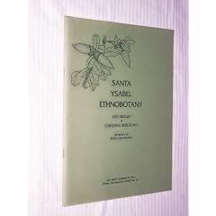 Santa Ysabel ethnobotany (Ethnic technology notes)