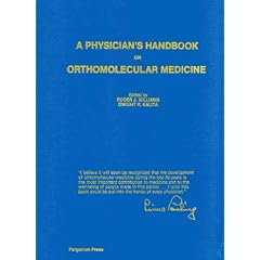 A Physician's Handbook on Orthomolecular Medicine