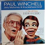 Paul Winchell, Jerry Mahoney & Knucklehead Smiff in the All New Pinocchio book cover