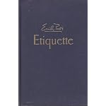The New Emily Post's ETIQUETTE The Blue Book of Social Usage book cover