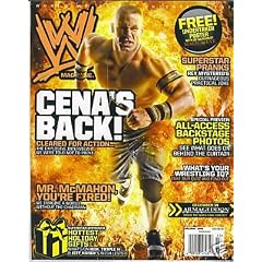 WWE MAGAZINE----HOLIDAY 2008--------JOHN CENA COVER