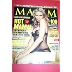Maxim Magazine November, 2005 Nicollette Sheridan Cover book cover