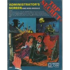 Administrator's Screen & Mini Module (Top Secret RPG)