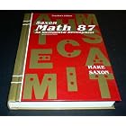 SAXON MATH 87 by 