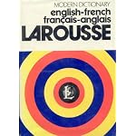Larousse Modern French-English, English-French Dictionary book cover