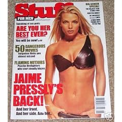 Stuff for Men Magazine (June 2001 Issue #19 Jaime Pressly)