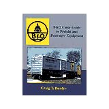 BandO Color Guide to Freight and Passenger Equipment