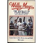 Willie Mays, "Play Ball!" book cover