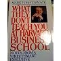 What They Don't Teach You At Harvard Business Scho&hellip by Mark H. McCormack
