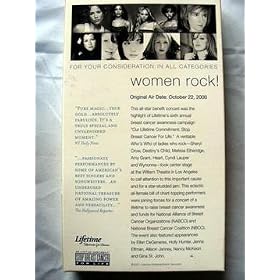 Click here to buy Women Rock Oct 2000 Wiltern Theatre Breast Cancer Benefit.