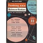 Click here to buy The Magazine of Fantasy and Science Fiction October, 1959: The Man Who Lost the Sea; The... by  Theodore Sturgeon, Robert A. Heinlein, Charles G. Finney, and Zenna Henderson.