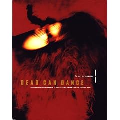 Dead Can Dance 1996 Tour Program & CD