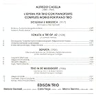 Alfredo Casella: Complete Works for Piano Trio by Marco Decimo, Alfredo Casella, Edison Trio, Stefania Redaelli, and Carlo Feige
