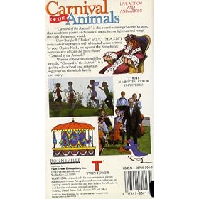Carnival of the Animals [Live Action and Animation] [VHS]