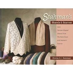 Stahman's Shawls and Scarves: Lace Faroese-Shaped Shawls from the Neck Down & Seamen's Scarves