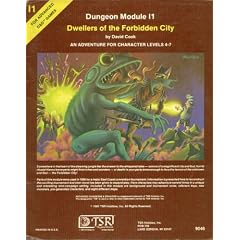 Dwellers of the Forbidden City (AD&D Fantasy Roleplaying, Module I1)
