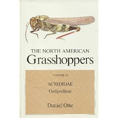 The North American Grasshoppers, Volume II, Acrididae: Oedipodinae