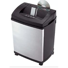 Stainless Steel Shredder, Diamond-Cut, 10 Sheet Capacity