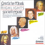 Sacred Music Highlights by Ernst Jankowitsch, Franco de Grandis, Gotthold Schwarz, Klaus Mertens, and Michael George