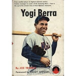 Yogi Berra (Grosset Sports Library Series) by Yogi) Trimble, Joe Berra and B/W Photos