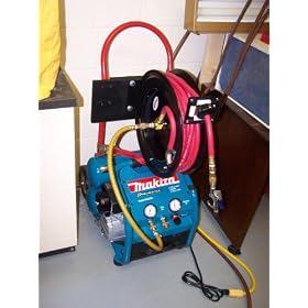 4.2-Gallon Oiled Twin Hot Dog Makita MAC2400 Air 2.5 HP Compressor