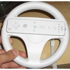  Mario Kart Wii accesories with Wii Wheel 