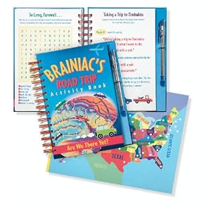 Brainiac's Road Trip Activity Book (Activity Books) (Activity Journals)