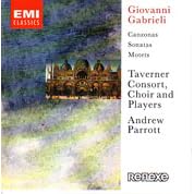 Gabrieli Canzonas Sonatas Motets by  Richard Wistreich, Richard Boothby, Frances Eustace, Giovanni Gabrieli, and Bruce Dickey 