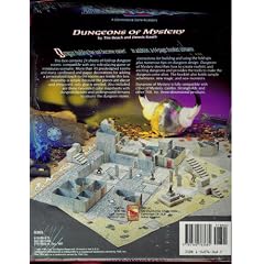Dungeons of Mystery (AD&D 2nd Ed Fantasy Roleplaying, 3-D Components + Dungeon Mats, GR2, 9365)