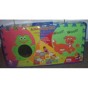 Foam Puzzle Activity Play Mat W Animal Sounds by Verdes