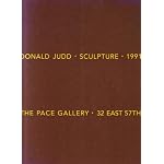 DONALD JUDD: SCULPTURE, 1991 book cover