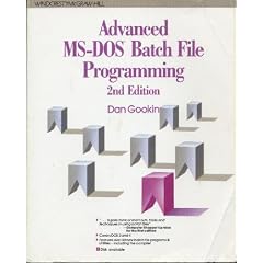 Advanced MS-DOS Batch File Programming
