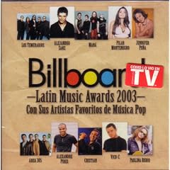 Billboard Latin Music Awards 2003: Pop and Tropical
