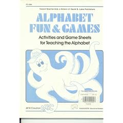 Alphabet Fun and Games: Activities and Game Sheets for Teaching the Alphabet (Makemaster Blackline Masters)