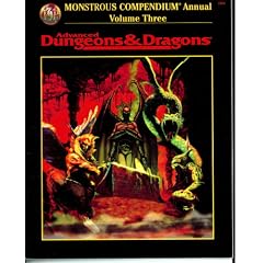 Monstrous Compendium Annual, Vol. 3 (Advanced Dungeons & Dragons, Accessory/2166)