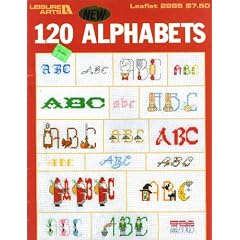 120 Alphabets - Cross Stitch Pattern Book