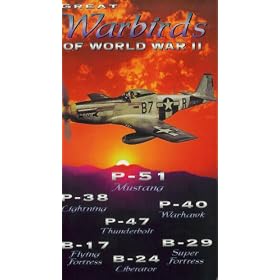 Great Warbirds of World War II: P-51 Mustang, P-38 Lightning, P-40 Warhawk, P-47 Thunderbolt, B-a7 Flying Fortress, B-24 Liberator, & B-29 Super Fortress